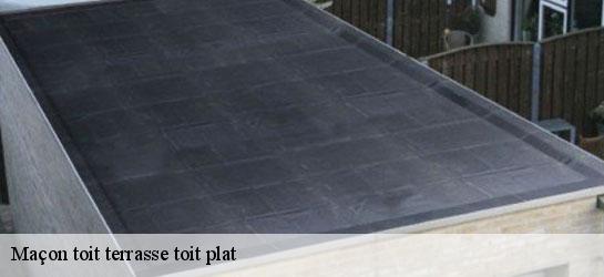 Maçon toit terrasse toit plat  78580