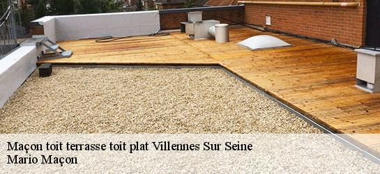 Maçon toit terrasse toit plat  78670