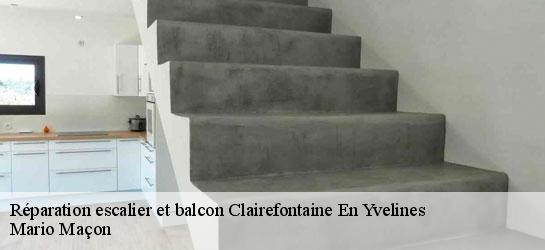 Réparation escalier et balcon  78120