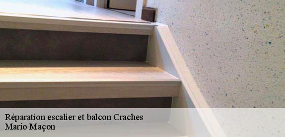 Réparation escalier et balcon  craches-78660 Mario Maçon