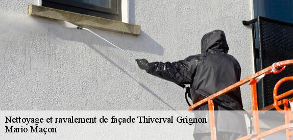 Nettoyage et ravalement de façade  thiverval-grignon-78850 Mario Maçon